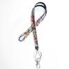 Correa de Pedrería Cordón de Cristal Portatarjetas Correas de Cuerda con Pinza Metálica Cuerda para el Cuello de Smartphone Multicolor