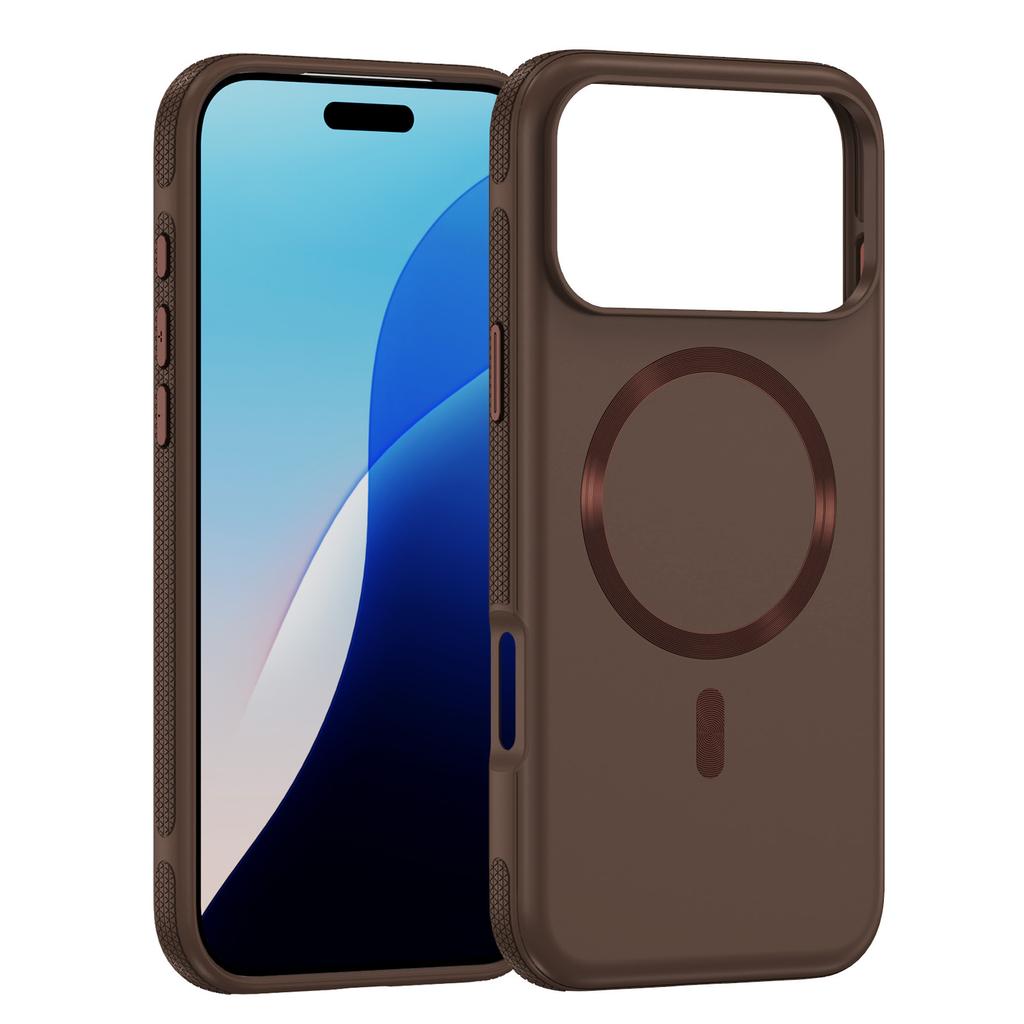 Magnetic Phone Case for IPhone Retro Phone Case Ins Style High-end Feel for Apple 17promax Protective Case
