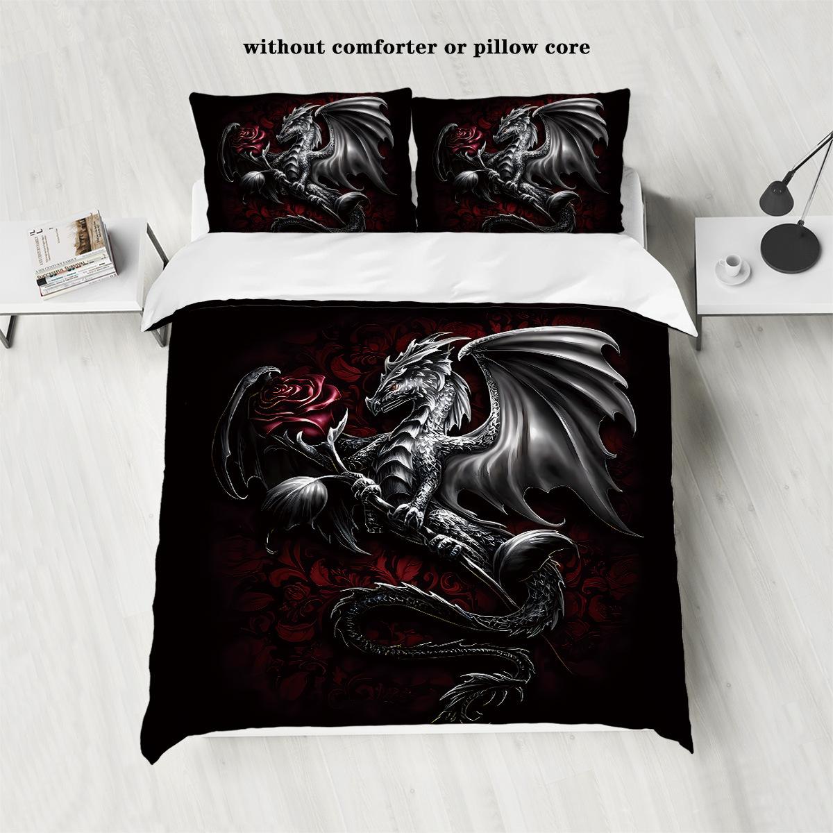 

Dragon Digital Printing Three-Piece Bedding Kit Abstract 135x200cm
