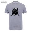 Carp T Shirts Funny Birthday Gift For Men Dad Father Husband Fishinger Fisherman Short Sleeve Round Neck Cotton T-Shirt