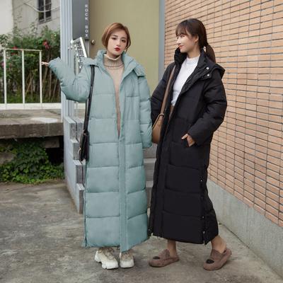 Down Padded Jacket Women's Winter Long Bf Loose Bread Coat Padded Jacket