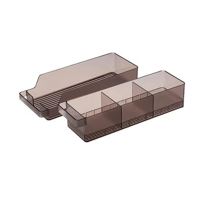 Jitsugyo Refrigerator Storage Case Can Stocker of with Black 5763 5767 & [Set 2] Handle,