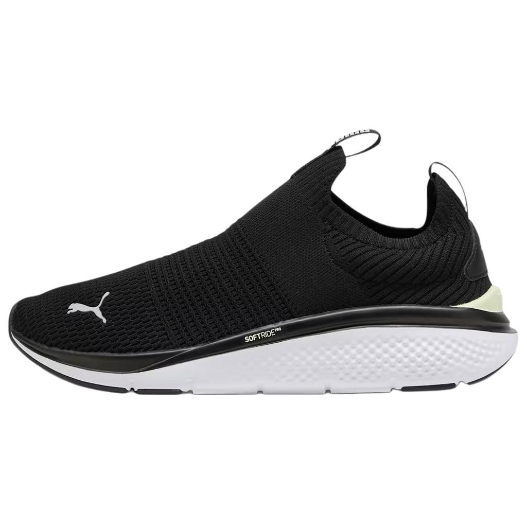 Puma Softride Pro Echo Fashion Comfortable Slip Resistant Durable Low Top Casual Running Shoes Women sneaker Black 309982-02