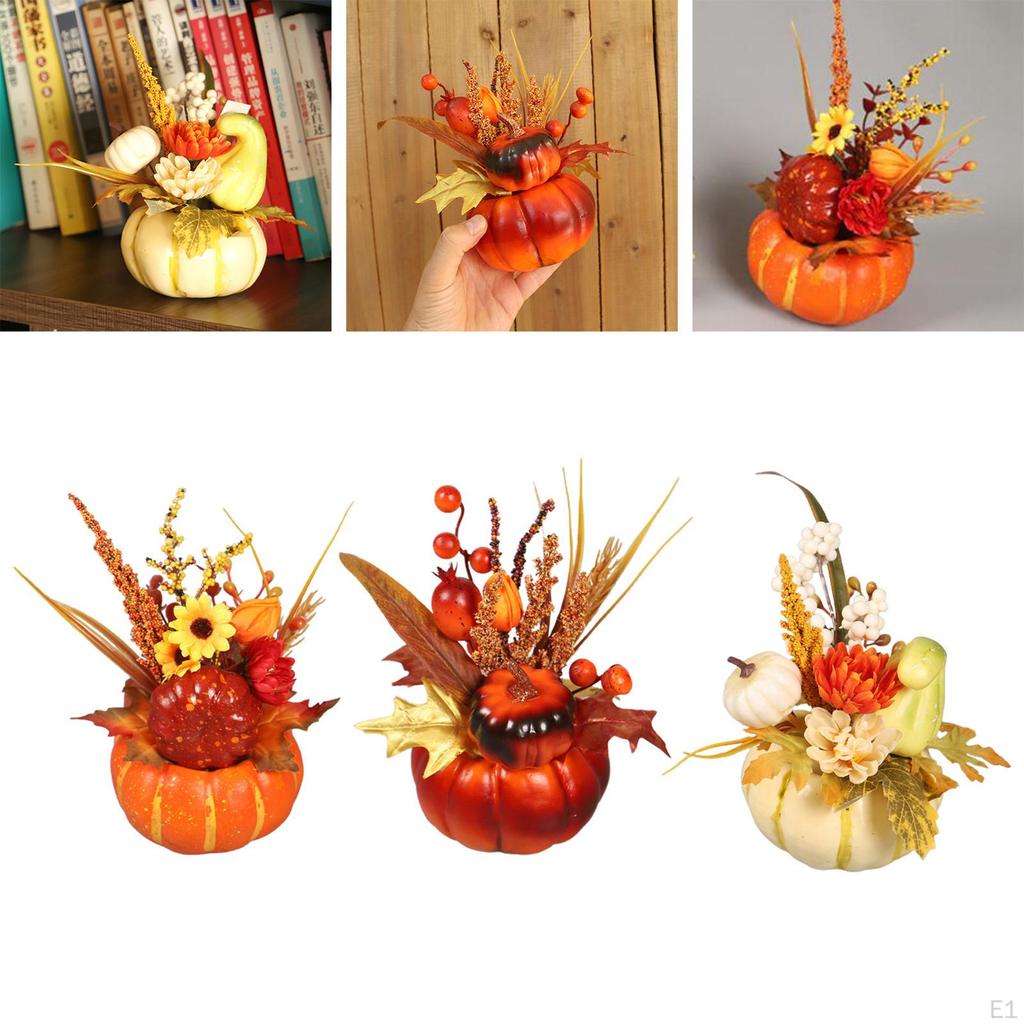 Artificial Pumpkins Decoration Fall Harvest for Home
