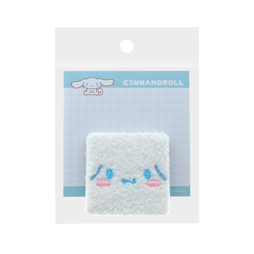 Stationery Cinnamoroll Sanrio Characters Merchandise Fluffy Cinnamoroll Memo Pad with Clip Sun-Star (S2850516)