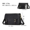 JOGUJOS neue große Umhängetasche lässige Outdoor-Ledertasche Umhängetasche Damen kleine quadratische Tasche Damentasche