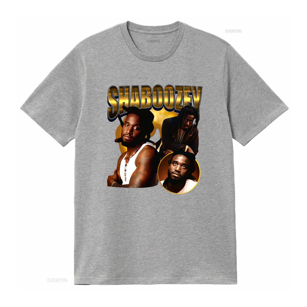 Vintage Retro Shaboozey Rapper Hip Hop Print Casual Streetwear T Shirt Vintage Washed Streetwear Stylish Comfortable Soft