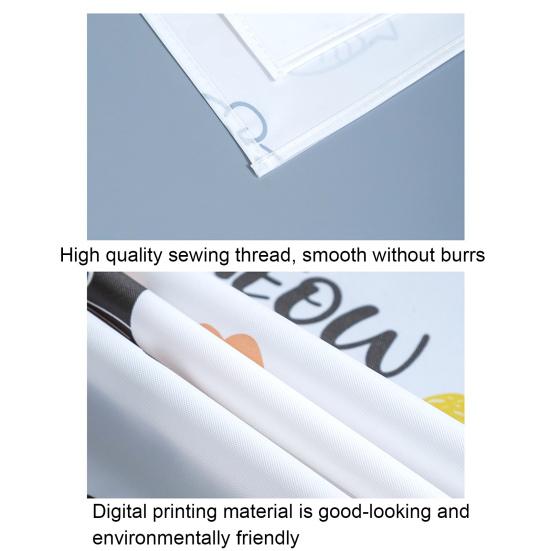 Microwave Top Protector Double Pockets Oil Proof PEVA Machine Scratch Proof Toaster Oven Dust Cover Kitchen Accessories