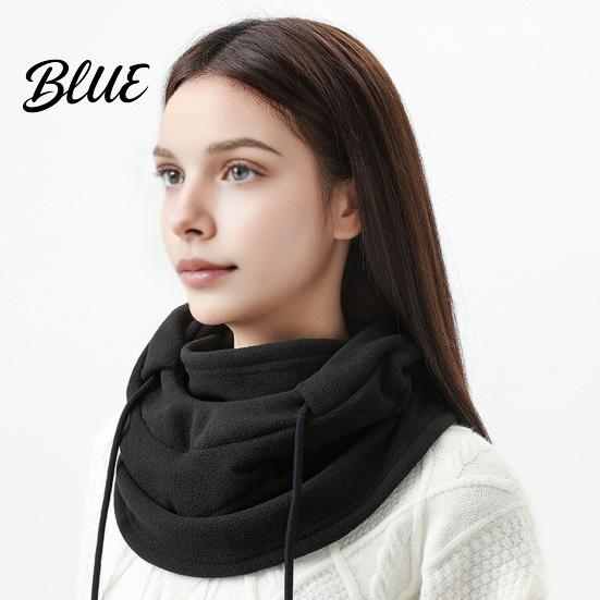 Cold Weather Gear Accessories Headgear Men Fall Hat Women Hooded Scarf Winter Riding Solid Color