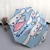 1pc Lucky Rabbit umbrella automatic open/close, 8-Rib Durable Frame, Compact Folding Design, Ideal Birthday/Holiday Gift  1128A