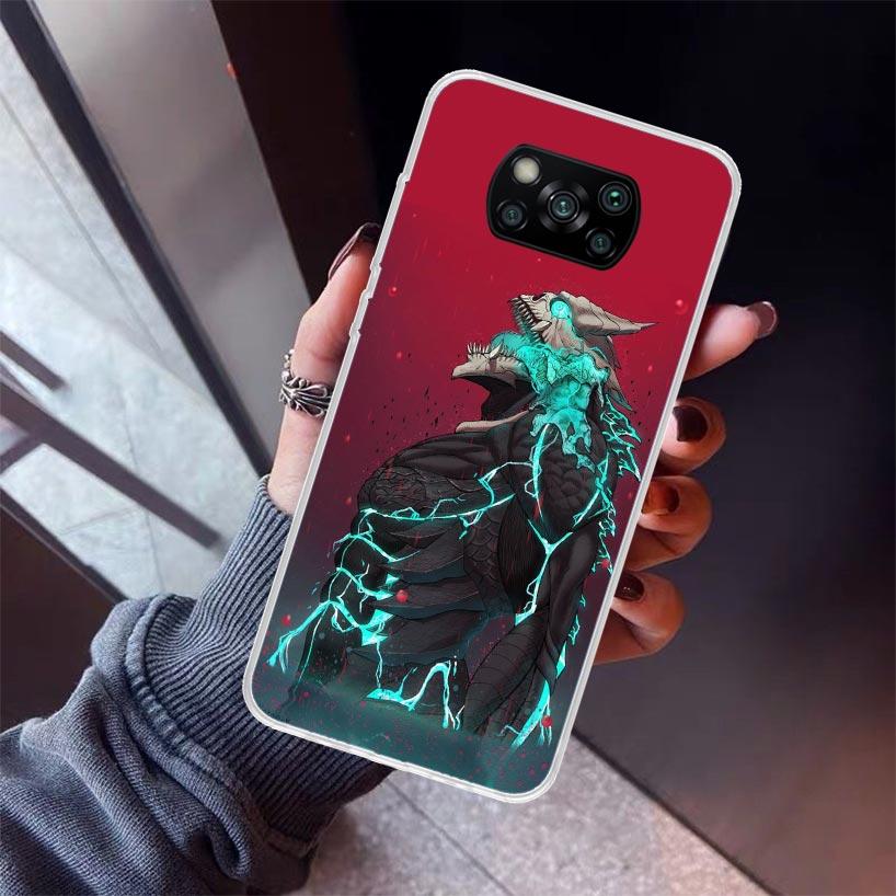 

Kaiju No. 8 Anime Phone Case For Xiaomi Poco X7 X6 X5 Pro F7 Ultra Redmi 15C 15 13 13C 12 12C 10 10A 10C 9 9A 9C 9T Shell Poco X Redmi 15C (173)