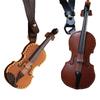 Creative Violin & Cello Keychain PU Leather Bag Pendant New Musical Instrument Keychain