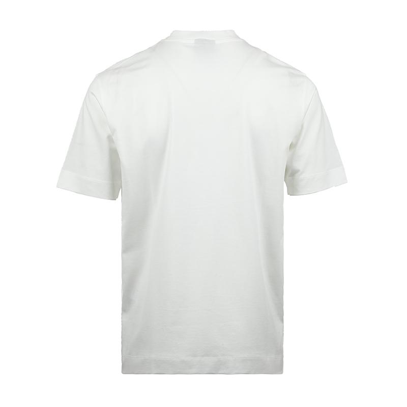 Emporio Armani Ss25 Solid Color Round Neck Short Sleeve T-Shirt Men Tops White EM000943-AF10762-F0091