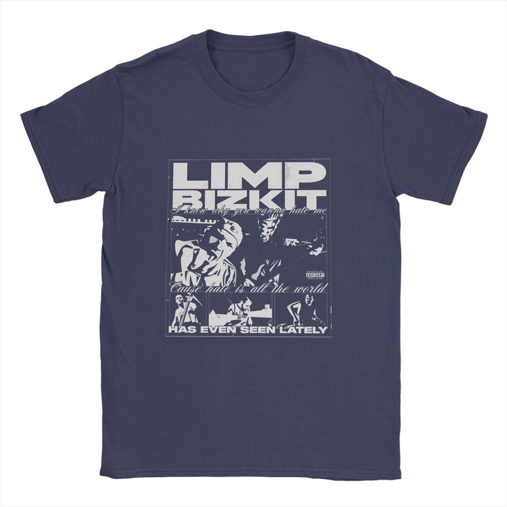 Limp Bizkit Cotton T Shirt For Man Summer Aesthetic TShirts Crew Neck Harajuku Tee Shirt Oversized Design Tops