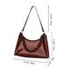 Ladies Jelly Bags Pvc Solid Color Clear Bag Underarm Bags Casual Women Summer Handbags Purse Cell Phone Shoulder Bag