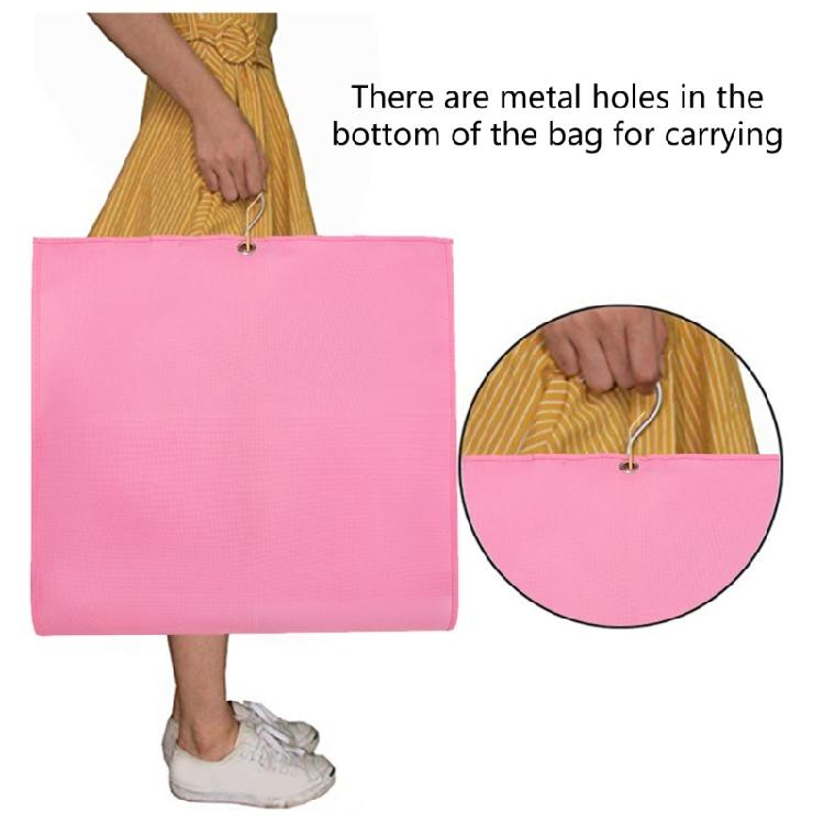 Foldable Kids Clothing Protectors with 5 Organizing Pockets Zippers Garment Bag Children Dancewear Clothes Hanging Cover