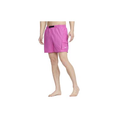 Nike Shorts Homme Logo Uni Taille Cordon Coulissant Shorts Rose NESSB522-695