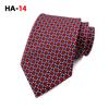 Mode Retro Druck Imitation Seide Stoff Herren Krawatte