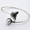Pearl Gemstone Ethnic Handmade Adjustable Bangle Jewelry 8 Gms BN 94