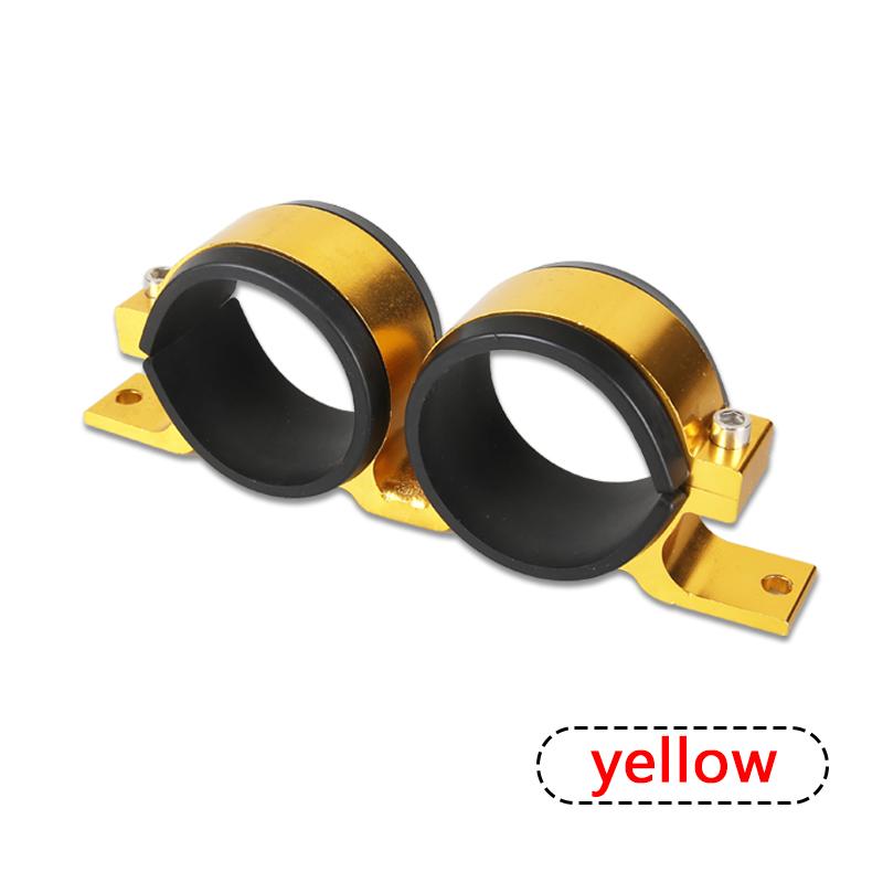 JKdreamer Dual Twin Fuel Pump Mount Bracket 60MM Fuel Filter Clamp 60mm Cradle For Car Modified TK-CA747K2