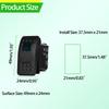 12V/24V Marine Rocker Switch Green LED SPST ON-OFF DPDT ON-OFF-ON Momentary Toggle for 4x4 Off-Road RZR ATV ARB Carling Style