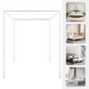 4 Corner Bedding Canopy Frame Post,Metal Bed Four Corner Bed Mosquito Netting Bracket Fit for Twin/Queen/California King/King