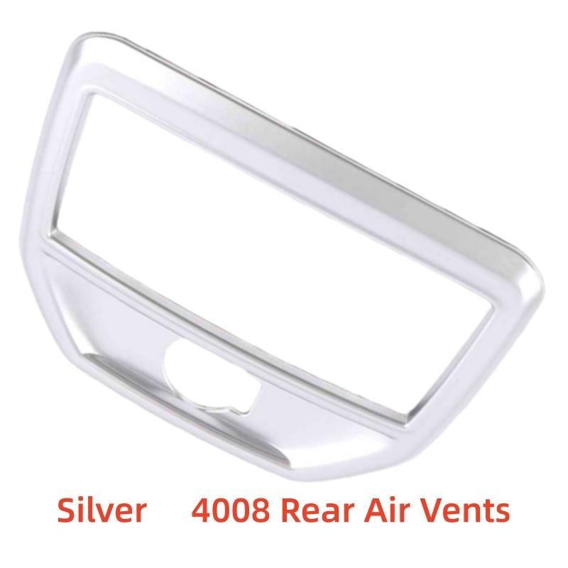 Car Upgrade Stickers 4008 Rear Air Vents For Peugeot 3008 5008 GT 2017 2018 Modification Decoration Accessories