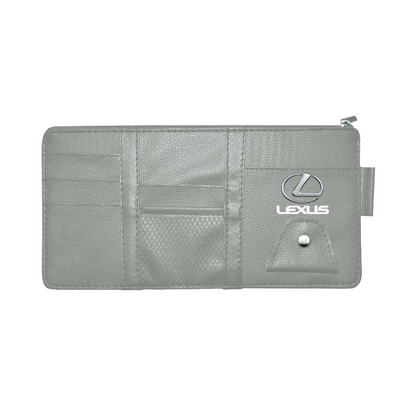 Car Sun Visor Point Type Multi-function Storage Bag Car Accessories For Lexus IS250 IS200 CT200h GS300 LS430 RX450h LX570 IS300