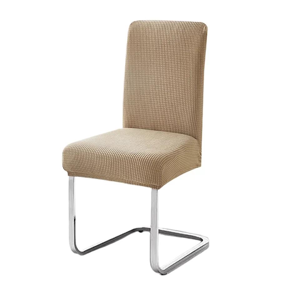 Thickened Autumn Jacquard Chair Covers Backrest Covers Stretch Spandex Dining Room Seat Cover Protector for Home Kitchen Hotel