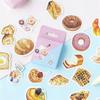 46Pcs/box My Favorite Delicious Food Label Stickers Decorative Stationery Stickers Scrapbooking DIY Diary Album Stick Label