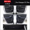 For Changan X7 Plus 2026 2026 Car Door Anti-kick Pad Leather Interior Protection Anti-dirty Sticker Decor Stickers  Accessories