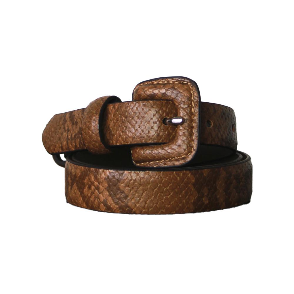 Eastern Counties Leather Dámský/Dámský pásek s umělým hadím potiskem