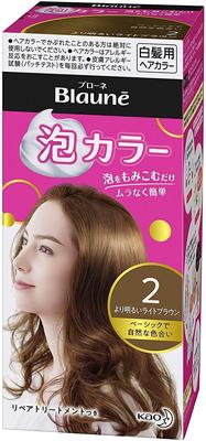 Kao Brone Foam Color 2 Châtain clair plus brillant 108 ml x 5 pièces