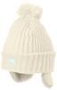 U Kids Knit Sizes Cap, Fleece-Lined, Ivory, 53-55cm, 438-0051