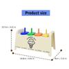 Rainbow Popsicles Molds Safe Summer Parties Ice Molds with Easy Demold Feature and Reusable Drips Guards Stick