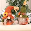 Faceless Old Man Christmas Doll: Festive Standing Gift