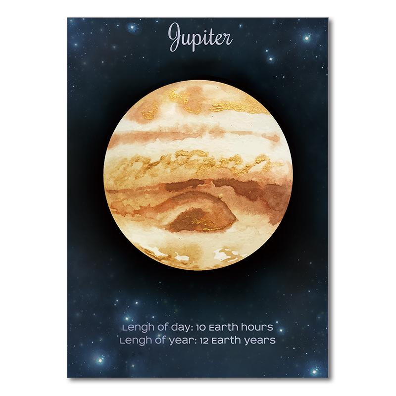 Kids Baby Nursery Room Decor Space Planet Art Print Canvas Painting Pictures for Wall Toile Decoration Murale Paintings Mural