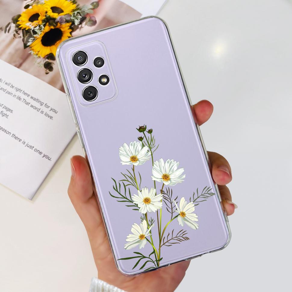 For Samsung Galaxy A53 5G Case Soft Silicone TPU Back Cover For Samsung A53 SM-A536B/DS Case 6.5" Phone Cover Shockproof Bumper