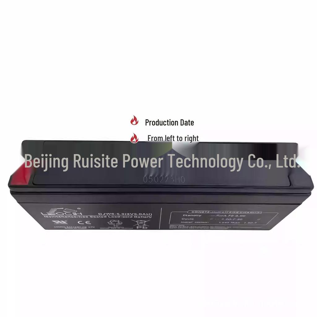 LEOCH DJW6-5.0 (6V5AH) Mettler-Toledo CUB Moisture-Proof Scale Battery