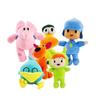 Pocoyo Plush Set: Pato Duck, Lula Dog, and Elly Elephant Dolls for Children