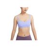 Nike Dri-FIT Alate Solid Support Sports Bra Women Underwear Purple DO6609-569