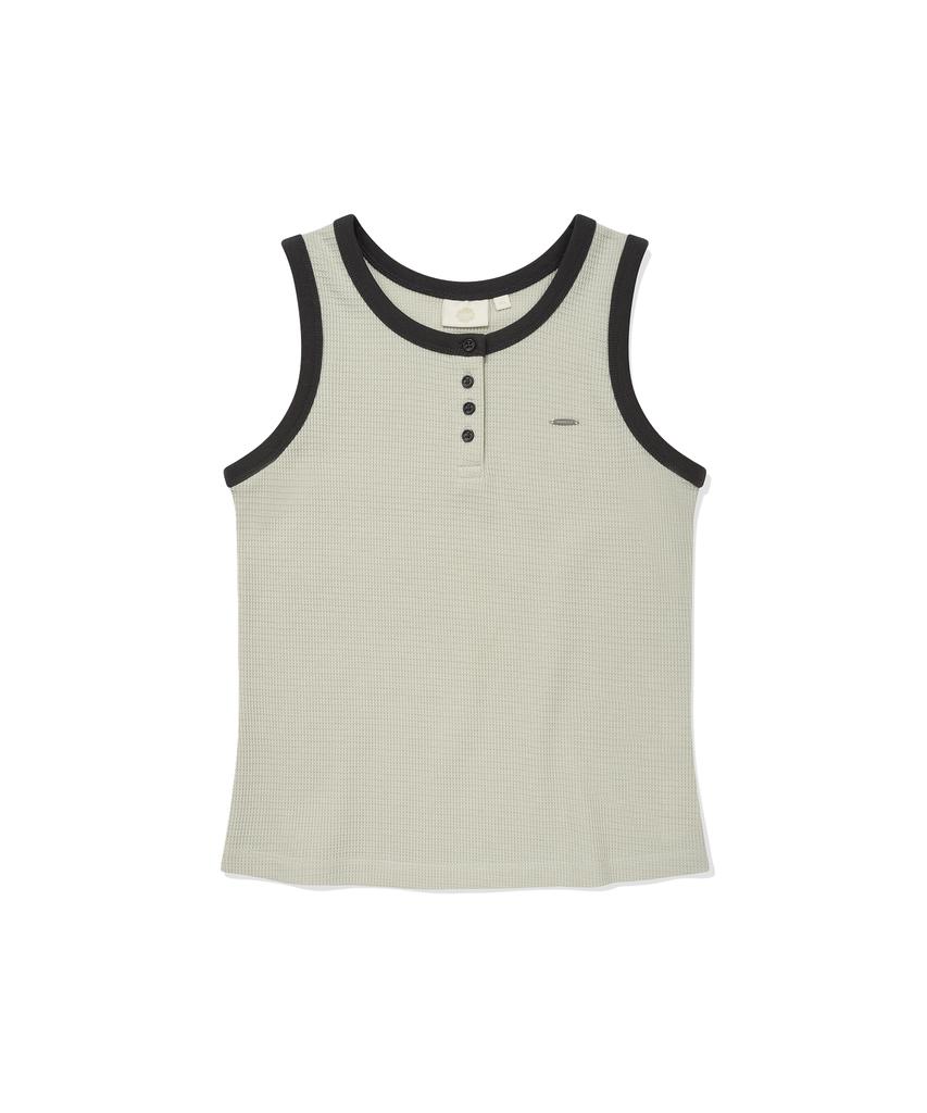 COVERNAT WOMAN Ringer Sleeveless Light Green
