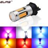 1pcs Canbus PW24W PWY24W LED Bulbs Turn Signal Light Daytime Running Light 4014 30smd DRL Fog Lamps Amber yellow White Red 12V Bulbs 7