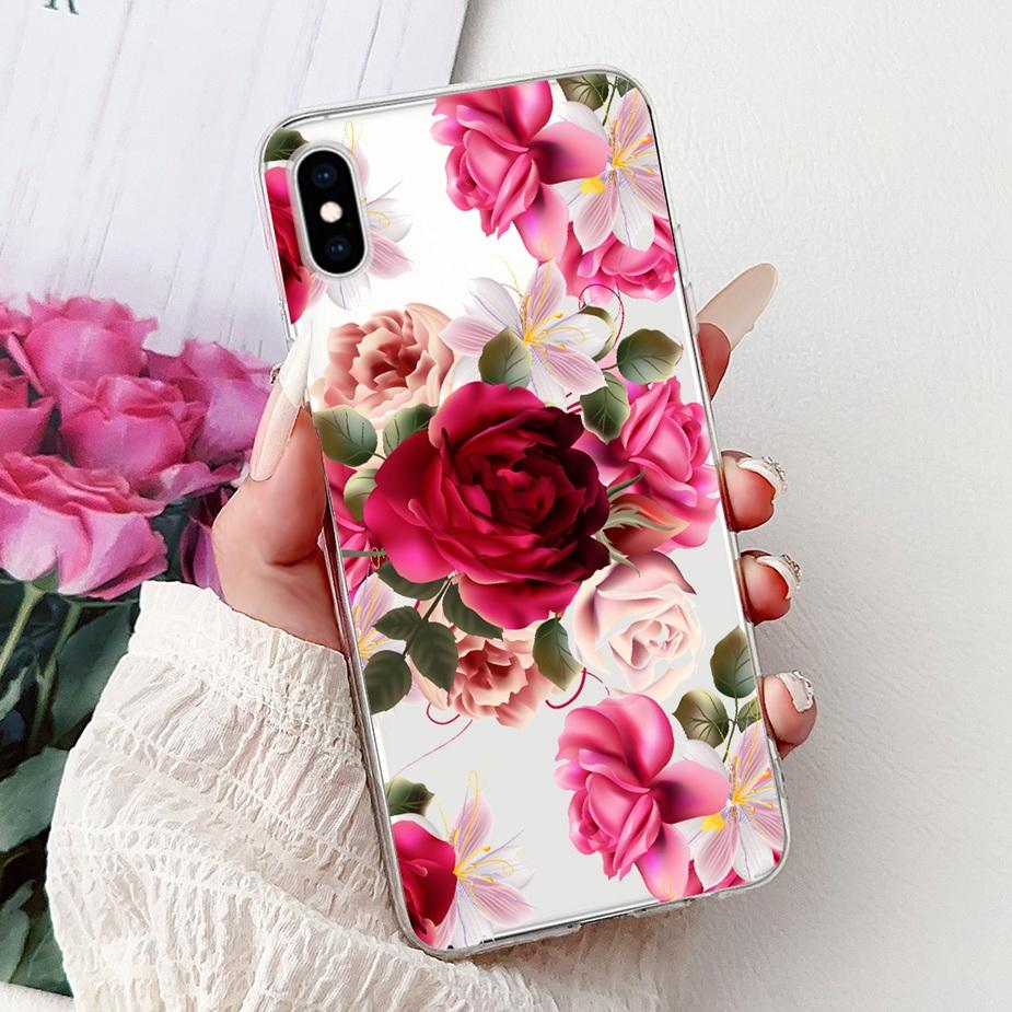 For Apple iPhone X XR XS Max Case New Luxury Painted Cover Soft Slim Phone case For iPhone XS Max iPhoneX iPhoneXR Fundas Bumper