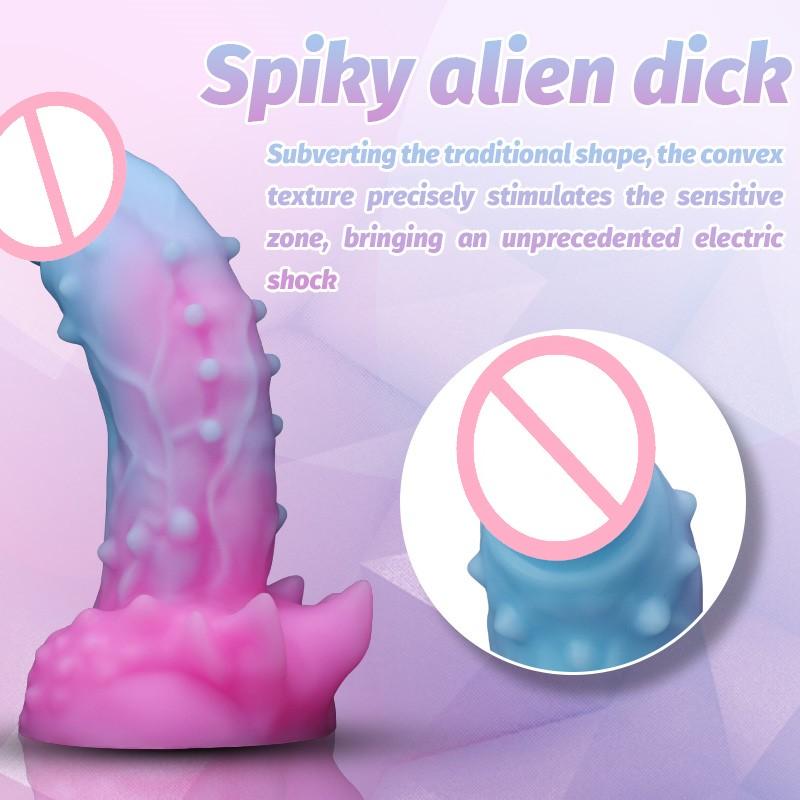 Anal Plug Alien Dildo with Three Sizes To Choose From Prostate G Spot Clitoris Stimulator Massager Anal Insertion Homosexual 18+ Masturbator Sex Toys
