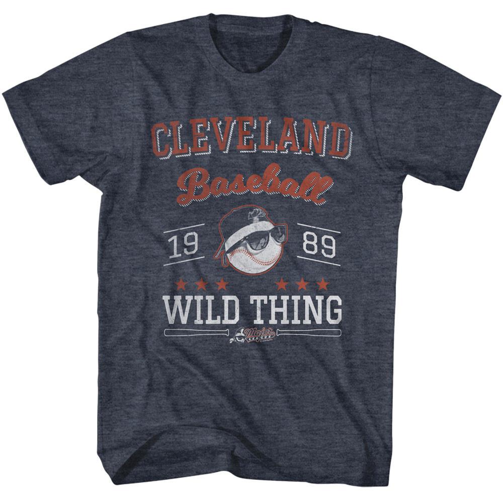 Major League Movie Cleveland Baseball 1989 Wild Thing Men s T Shirt Unisex T-Shirt S