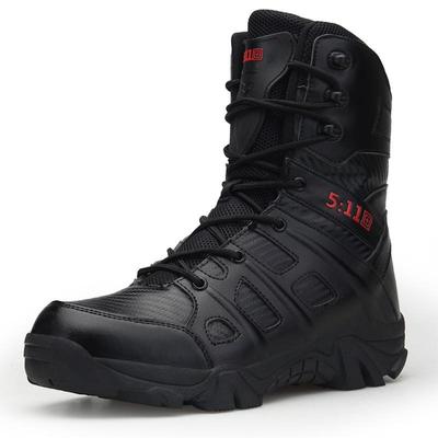 Men's Four-Season Breathable Motorcycle Riding Boots - Protective and Stylish Racing Shoes