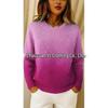 2025 Autumn/Winter Women's Fashion Knit Sweater - Patterned, Warm, Long Sleeve, Round Neck