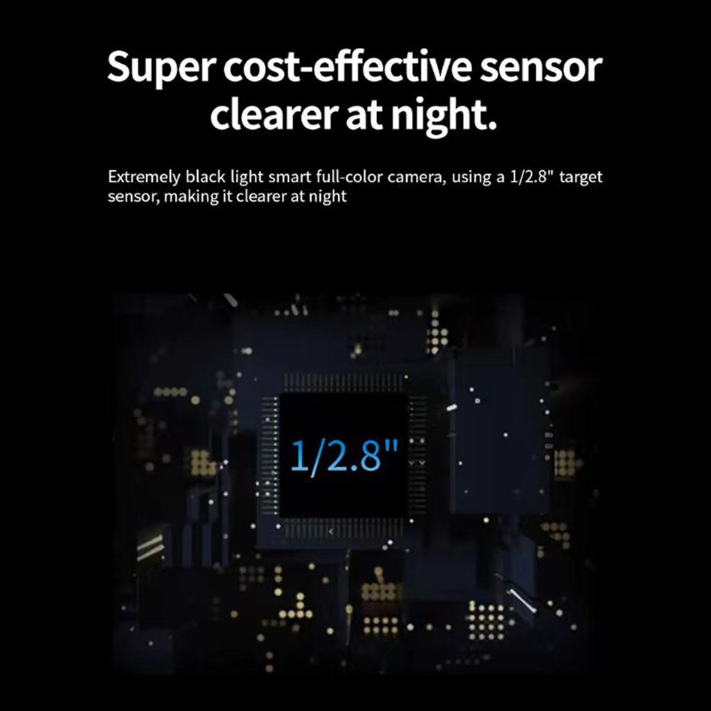 Solar Surveillance Camera 3MP PIR Motion Detection Two Way Voice IP66 Water Resistant Night Vision Wireless Security