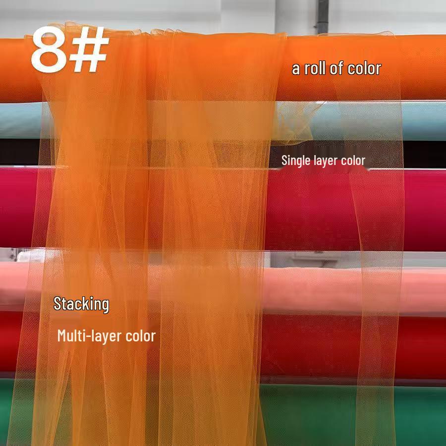Macaron Sheer Curtain - DIY Decoration for Kindergarten & Festival Chair Environment Creation, Free Shipping